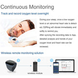O2Ring Wireless Bluetooth Monitor Spo2 Heart Rate Rechargeable Wrist Pulse Oximeter With APP / PC Software