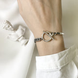 925 Sterling Silver Chain Design Bracelet