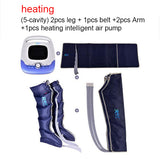 Electric Heating Air Compression Leg Massager Waist Arm Leg Wraps Foot Ankles Calf Massage Pain relief Promote Blood Circulation