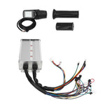 Electric Scooter Controller Panel Kit 48V 60V Controller Panel Handle Grip Kit for 22.5mm Handlebar