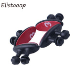 Elistooop 8Pcs/Lot Adhesive Car Winder Fixer Organizer Holder Desk Wall Cable Wire Clips Cord Tie Drop