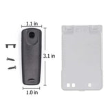 Yaesu SHB-13 Belt Clip with Screws for VX-8R VX-8E VX-8DR VX-8DE VX-8GR VX-8GE Radio SBR-14Li FNB-101Li 102Li Li-ion Battery