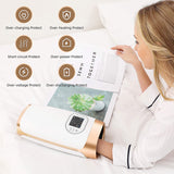 Electric Hand Massage Device - Heat & Air Compression Palm Massager for Beauty. Finger & Wrist Spa Relaxation. Pain Relief Massager