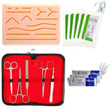 Students Suture Practice Kit Surgical With Skin Pad Model Tool Set Educational Training Teaching Equipment
