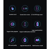 Music Player with Touch Full-Screen Function 2.5 Smart Players Voice Recorder