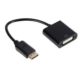 DisplayPort Cable Adapter Display Port DP DVI Converter HD 1080p Male to Female For PC Laptop HDTV Monitor Projector