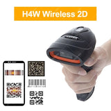 Holyhah Barcode Scanner H4 wired H4W wireless and H4B Bluetooth 2D barcode reader