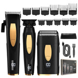 Resuxi 929 Home Barber Set Salon High-power Hair Carving Electric Clipper Reciprocating Shaver.