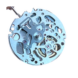 NH70/NH70A Skeletonized Mechanical Movement Black Metal 3 Hands Automatic Self-Winding Mechanism