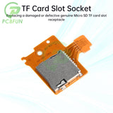DATA FROG Replacement Micro-Sd Tf Socket Board For Nintendo Switch Game Console Card Reader Slot SocketTF card slot
