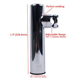 Fishing Rod Rack Holder Easy Install Kayak Mounted Clamp on Rail Mount