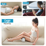 Electric Massage Pillow Neck Waist Shoulder Health Care Home Body Shiatsu Car Cervical Cushion Relieve Pain Massager