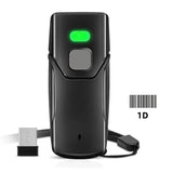 Jooyetc 1D 2.4G Wireless Bluetooth Scanner Portable Mini Barcode Reader