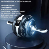 Abdominal Roller Exercise Wheel Fitness Equipment Mute Roller For Arms Back Belly Core Trainer Body Shape With Free Knee Pad