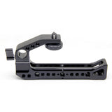 Universal Camera Top Handle Grip Video Stabilizing Rig with Cold Shoe Adapters for Sony Camera Cage Microphone LED Light Monitor