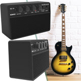 Acoustic Speaker with 6.35mm Universal Interface Professional Guitar Amp Headphone Output for Travel Daily Practice