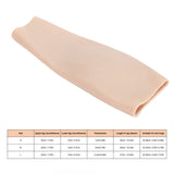 Pad Scar Birthmark Cover One Piece Calf Compression Sleeve Crooked Legs Corrector Silicone Enhancement for O Leg
