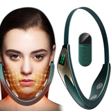 Home Electric V-Face Shaping Massager Lifting Neck Anti-Wrinkle Red Blue-Ray Double Chin Shaping Beauty Instrument Tools