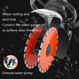 Dust-free cutting machine wire slot artifact double-piece slotting machine dust-free water and electricity installation tool