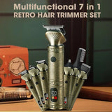 Resuxi LK-886 2023 New Multifunctional Hair Clipper Men's Home Nose Wool Set Electric Shavery Sword Scraped