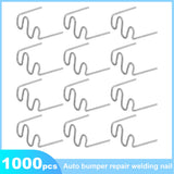 1000Pcs for Hot Stapler Plastic Repair Bumper Bodywork Repairs 0.8mm S Wave