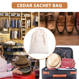 15Pack Cedar Sachets Bags,Cedar Chips Closets And Drawers,Cedar Blocks For Clothes Storage,Closet Moth Protection
