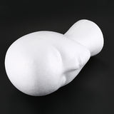 Mannequin Display Hat Cap Wig Holder White Foam Head