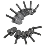 6PCS/Set Copper Pipe Drill Bits Flaring Hex Handle Practical Tube Expander Set Accurate Rotary Tool Swaging Air Conditioner