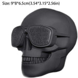 ABS Skeleton Bluetooth Speaker Mini Bass Stereo Speaker Creative Wireless Speaker  Halloween