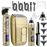 NEW Resuxi 963 3 in 1 Professional Electric Clipper Foil Shaver Ear Nose Hair Trimmer Grooming Kit for Men Oil Head Cut
