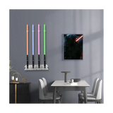 Mount Light Saber Rack Wall Holder,Acrylic Lightsaber Display Stand for Most Lightsabers