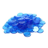 100Pcs/lot Plastic Poker Chips Bingo Board Games Markers Tokens Kids Counting Toy Family Club Party Supplies