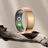 R02 Smart Fiess Ring 5.0 Bluetooth-Compatible Blood Oxygen Tracker IP68 & 5ATM Waterproof Android for IOS