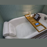 Breathable Mesh 3d Spa Bath Pillow With Suction Cup Neck And Head Support For Hot Tub Back Cushion Bathroom Accessories