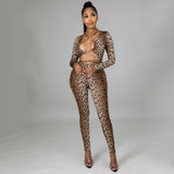 Women's Long-sleeved Trousers Jumpsuit