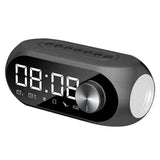 Wireless Bluetooth Speaker HD Led Display Multifunction Stereo Bass Speakers Alarm Clock FM Radio TF Card Aux Music Playback