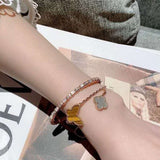High Version Female Snake Bone Fritillary Bracelet