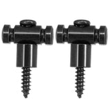 2PCS Tree Screw Electric Accessory for Guitar Sier/Black/Golden String Retainer