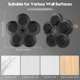 Music Electronic Wall Target Bo - with 5 Lights and Bluetooth Sensor