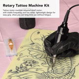 Tattoo Machine Kit Tattoo Machine Pen Kit Strong Conductivity Stable Frequency Liner Shader for Artists for Tattoo Shop