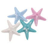 4pcs Starfish Hair Clips Cute Beach Sea Hair Barrettes Pins Mermaid Headpiece Resin Hair Alligator Clips Women Girls Hair Accessories Birthday Wedding