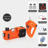 Electric Hydraulic Floor Jack 5T Lifting with Iator Pump LED Light for Car Truck Tire Repair Tool