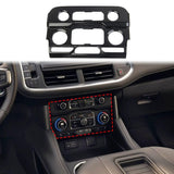 Center Console Air Conditioner Panel Cover Trim for Chevy Suburban 2020-2023 Tahoe GMC Yukon 2021-2023 ,ABS Carbon Fiber