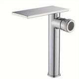 1pc Bathroom Single Lever Sink Faucet, Crane Brass Sink Faucet, Hot And Cold Water Tap, Bathroom Accessories