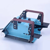 220V 950W Desktop Double-axis Electric Sander Belt Polishing Grinder Household Sanding Grinding hine