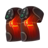 Eletric Temperature Massager Leg Joint Heating Vibration Massage Elbow Shoulder Support Arthritis Relief Thermal Knee Pad