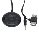 Receiver Hands-Free Call Listen to FM Bluetooth 5.0 Transmitter AUX Center Console Car Play Mp3