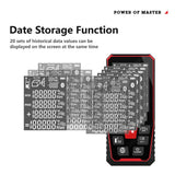 HILDA 100M 120M Rangefinder Digital Tape Laser Distance Meter Range Finder Test Tool Building Measure Ruler