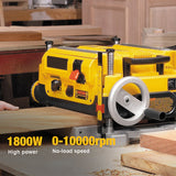 Desktop Press Woodworking Electric Multi-function Small Light Pressure Planing hine Flat Planer Power T