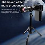 External Telephoto Phone Camera Lens 36X Optical Magnification With Tripod And Phone Clip